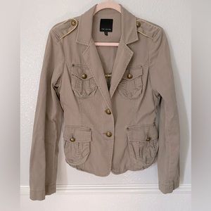 The Limited Military Style Jacket/Blazer Size M